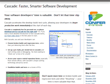 Tablet Screenshot of conifersystems.com